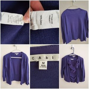 Purple long sleeve sweater